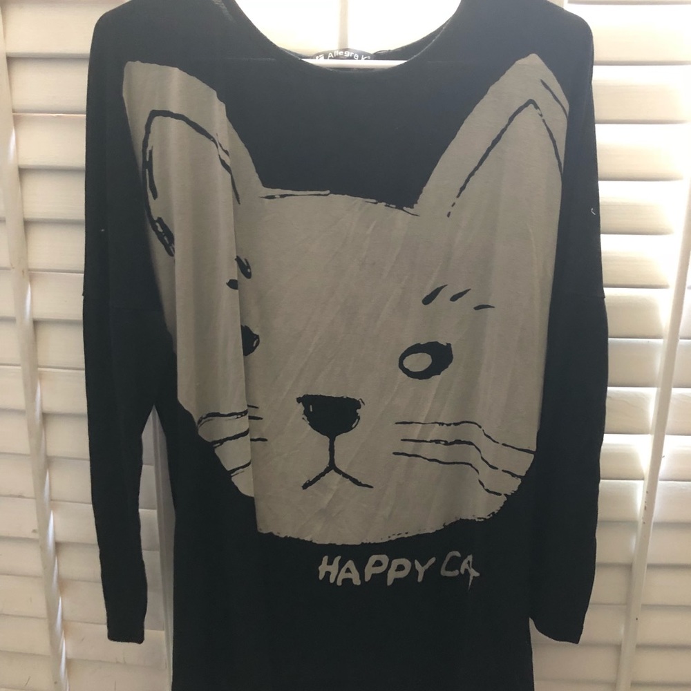 Cat shirt-dress